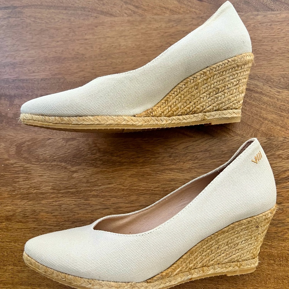 VISCATA BARCELONA WEDGES BEIGE